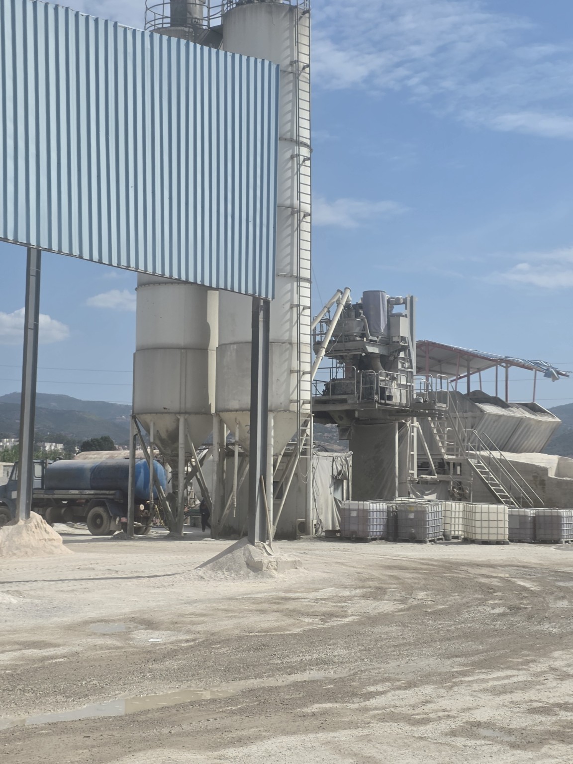 Installation cimentière