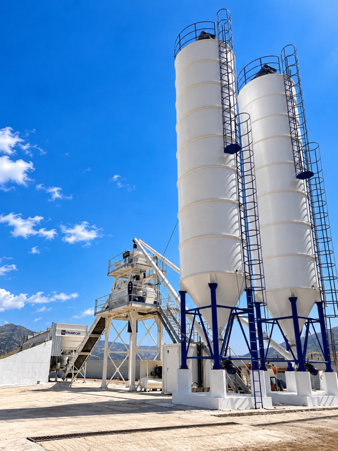 Silos et installation industrielle